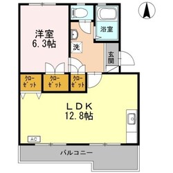 ロイヤルマンション２号棟の物件間取画像